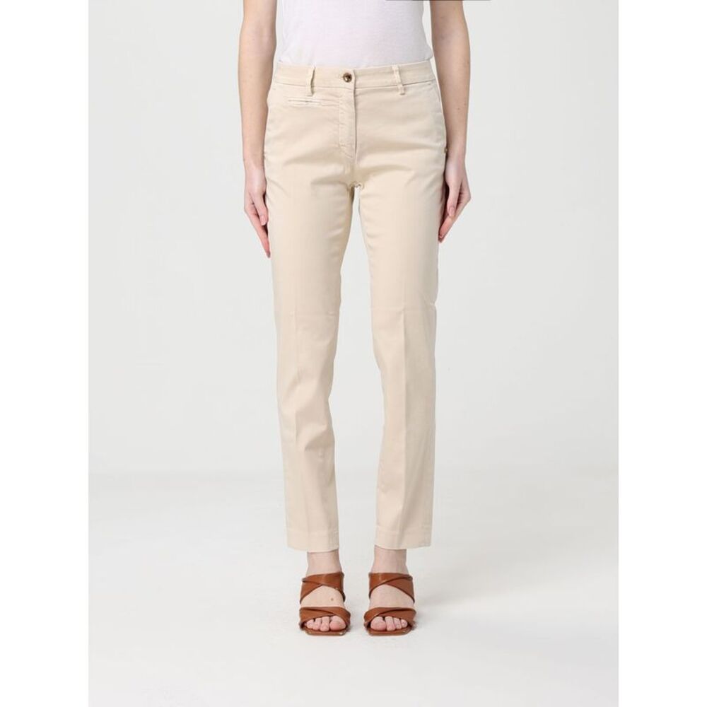 Mason's Women Stretch Cotton Slim Fit Trousers Mason's